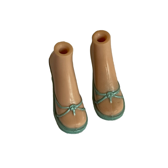 Bratz Jade Doll Night-out Mint Green Open Multi-strap Sandals - Picture 2 of 5